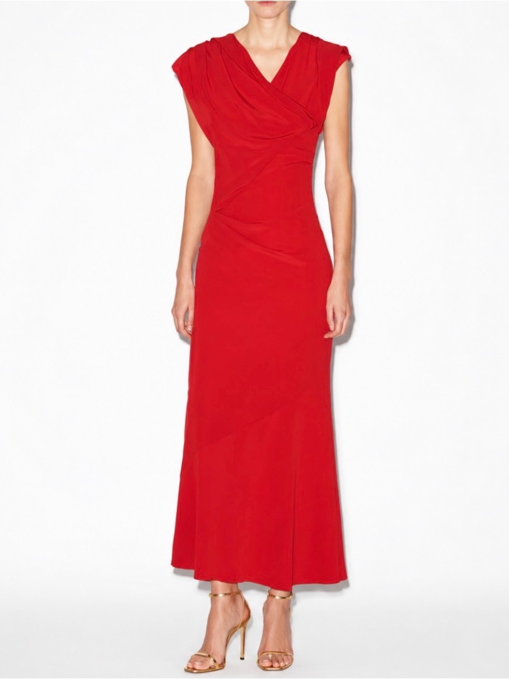 Isabel Marant Red Midi Dress